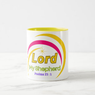 Mug-Herr mein Hirte Zweifarbige Tasse