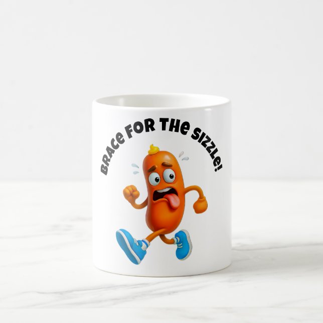 Mug Hotdog Emergency Incoming! Kaffeetasse (Mittel)