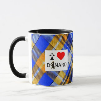 Mug I love Dinard und tartan Tasse