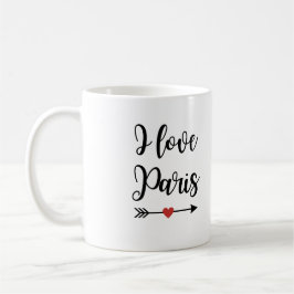 Mug "I Love Paris" Kaffeetasse