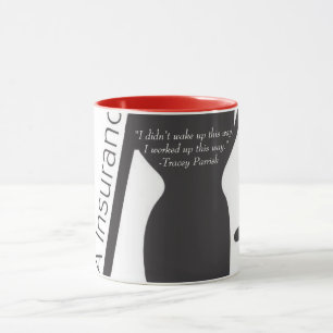 Mug. "Ich habe nicht so geweckt, ich habe das hier Tasse