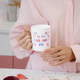 Mug in my girl mom era CRAYON Kaffeetasse