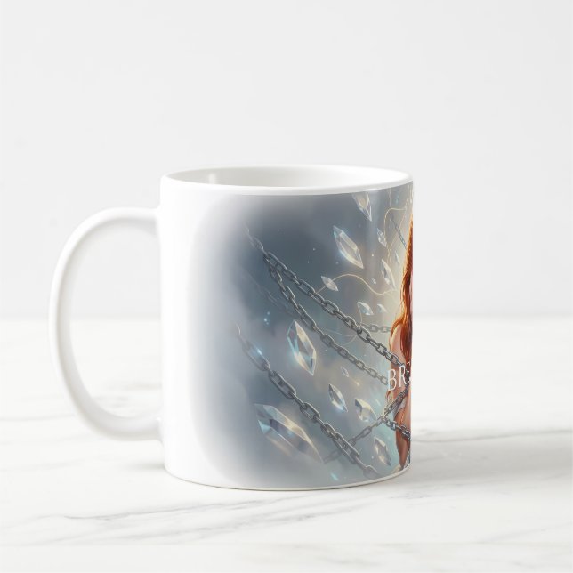 Mug 'Innere Stärke befreien' Kaffeetasse (Links)