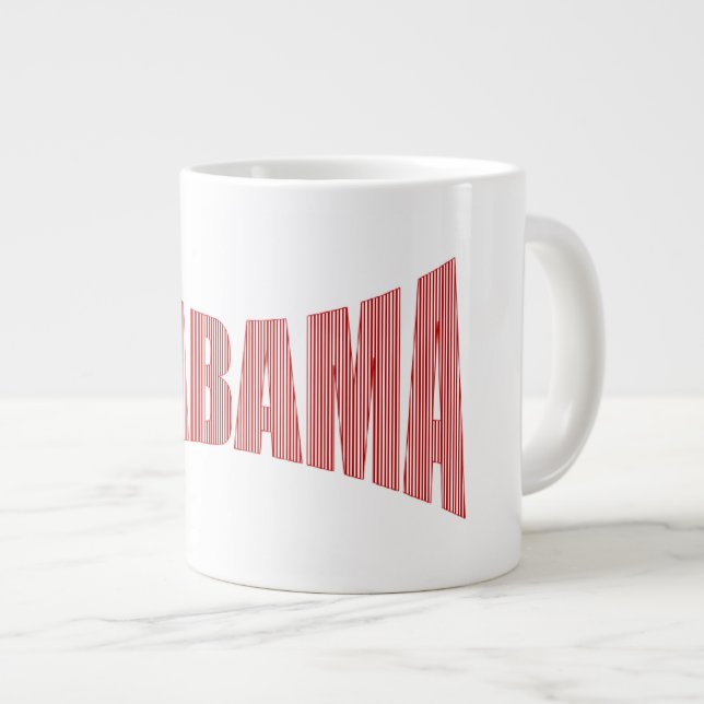 MUG JUMBO ALABAMA Jumbo-Tasse (Vorderseite Rechts)