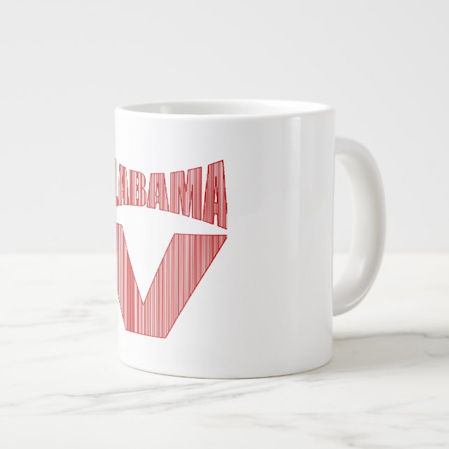 MUG JUMBO ALABAMA SIEG Jumbo-Tasse (Vorderseite Rechts)