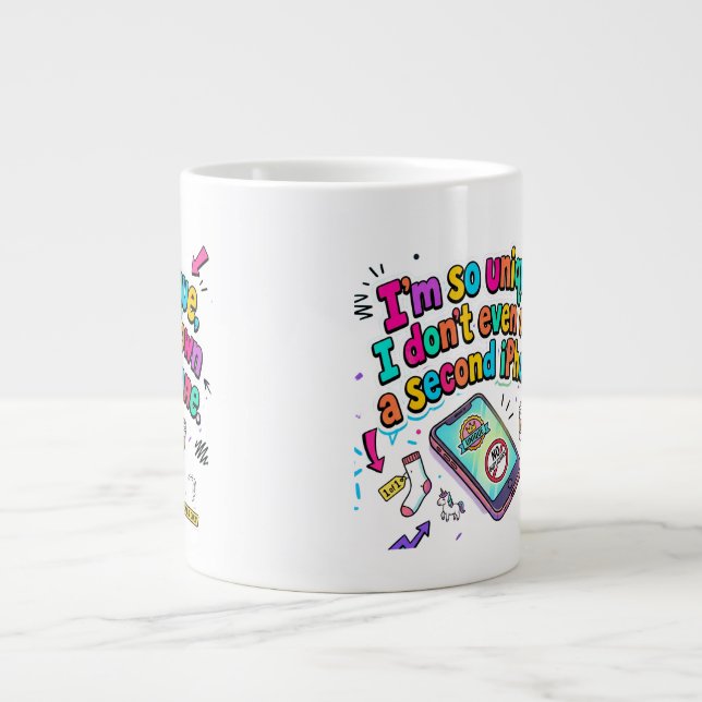 Mug Jumbo-Tasse (Vorderseite)