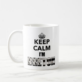 Mug Keep calm i’m Breton Kaffeetasse