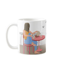 Mug "Kleine Schritte draußen"
