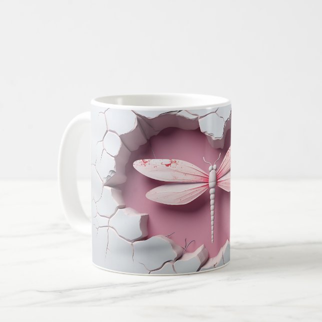 Mug Libellen Reihe 1-14 Kaffeetasse (Vorderseite Links)