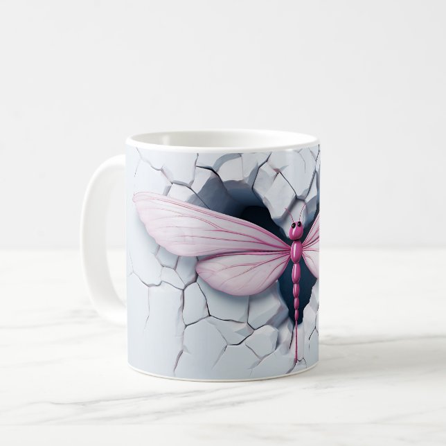 Mug Libellen Reihe 1-18 Kaffeetasse (Vorderseite Links)