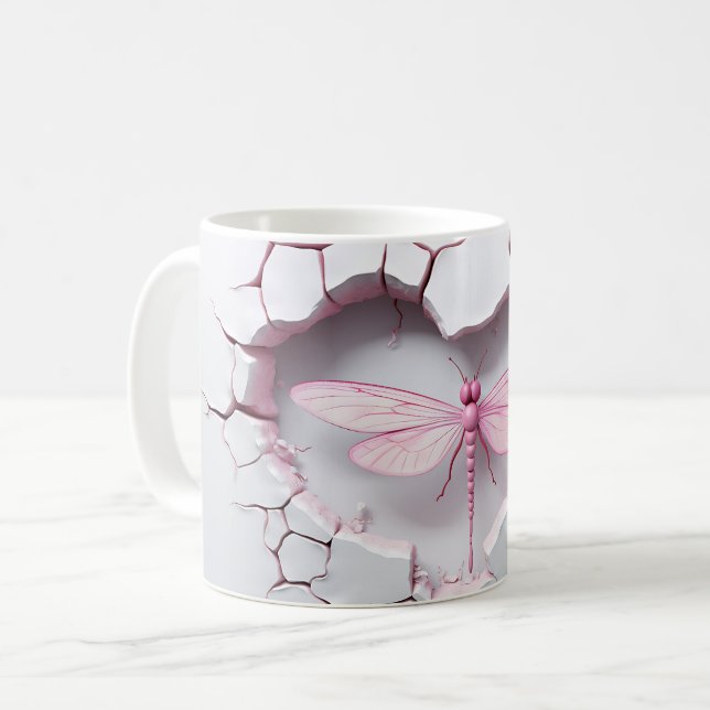 Mug Libellen Reihe 1-9 Kaffeetasse (Vorderseite Links)