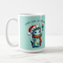 Mug Liberty Lights Up Christmas! 🎄 Kaffeetasse