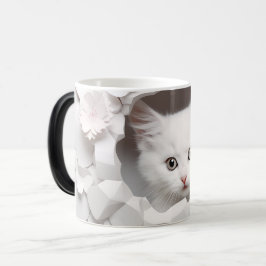 Mug Magic 3D cat Verwandlungstasse