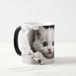 Mug Magic 3D cat Verwandlungstasse