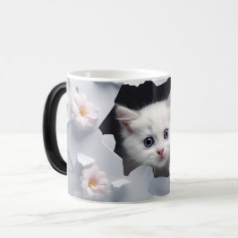 Mug Magic 3D cat Verwandlungstasse