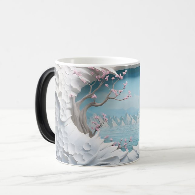 Mug Magic 3D Landscape Verwandlungstasse (Vorderseite Links)