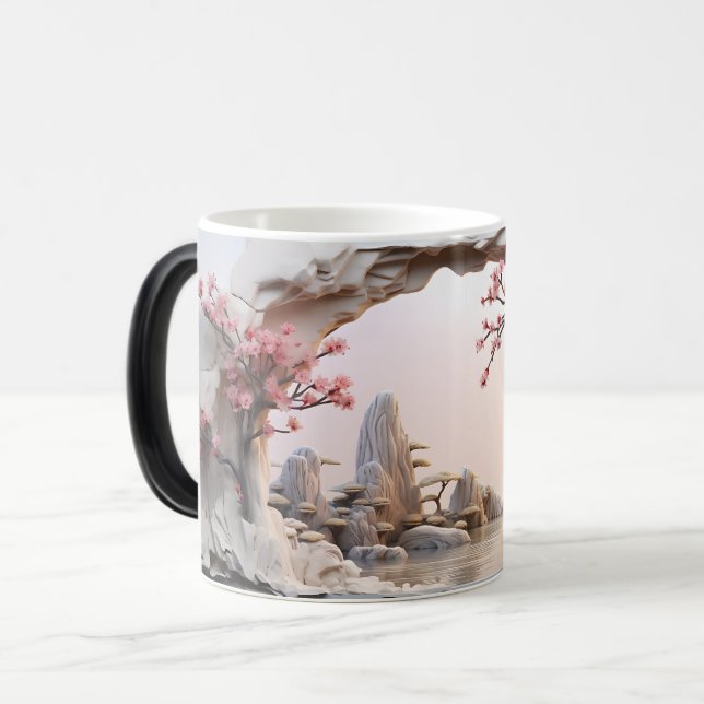 Mug Magic 3D Landscape Verwandlungstasse (Vorderseite Links)