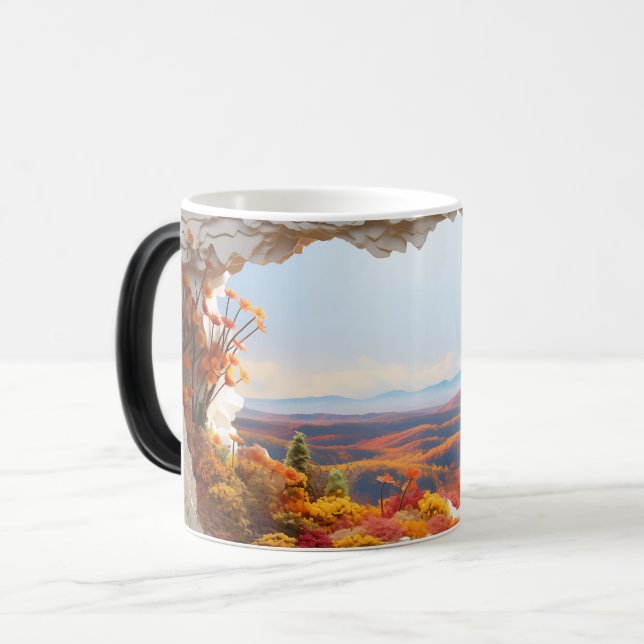 Mug Magic 3D Landscape Verwandlungstasse (Vorderseite Links)