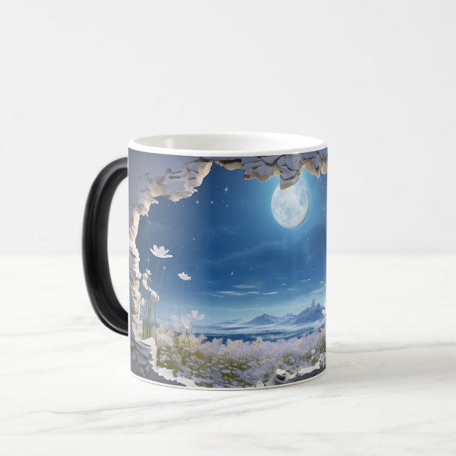 Mug Magic 3D Landscape Verwandlungstasse (Vorderseite Links)