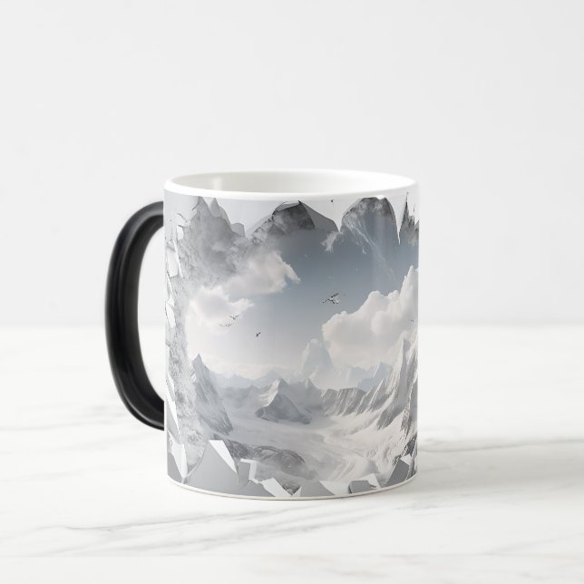 Mug Magic 3D Landscape Verwandlungstasse (Vorderseite Links)