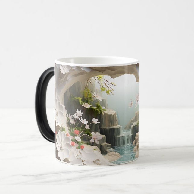 Mug Magic 3D Landscape Verwandlungstasse (Vorderseite Links)