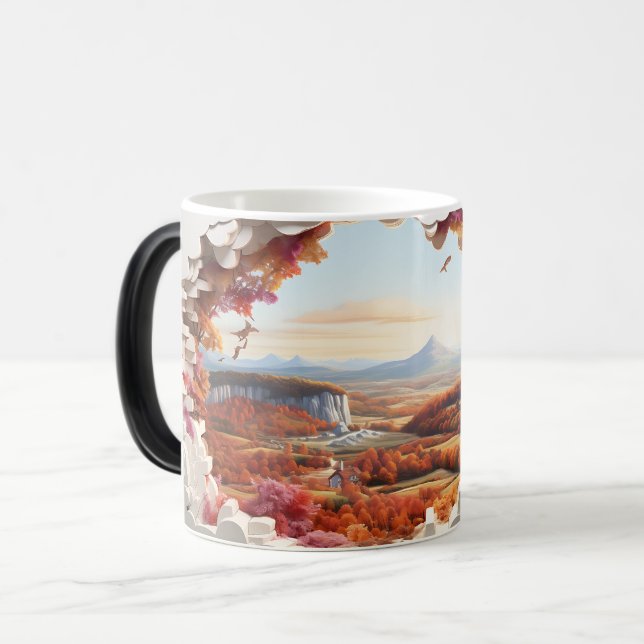 Mug Magic 3D Landscape Verwandlungstasse (Vorderseite Links)