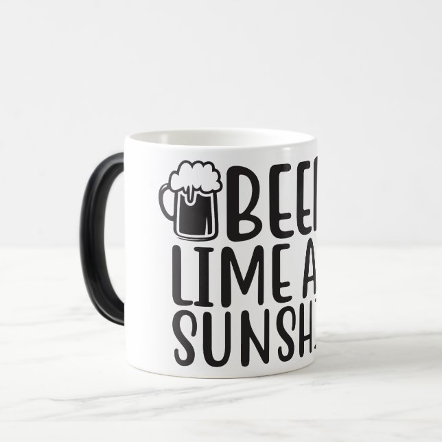 Mug Magic Beer Verwandlungstasse (Vorderseite Links)