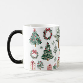 Mug Magic Festive Vintage Verwandlungstasse