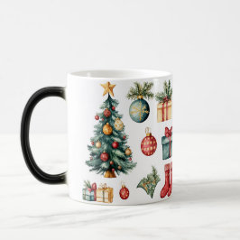 Mug Magic Festive Vintage Verwandlungstasse