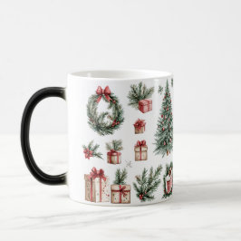 Mug Magic Festive Vintage Verwandlungstasse