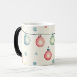 Mug Magic Festive Vintage Verwandlungstasse