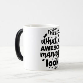 Mug Magic Funny Office Coffee Quotes Verwandlungstasse