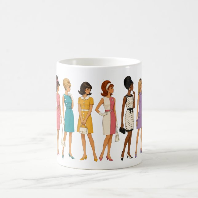 Mug - Modeikone der 60er Jahre Kaffeetasse (Mittel)