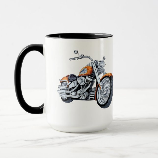 Mug Motorcycle Tasse (Links)