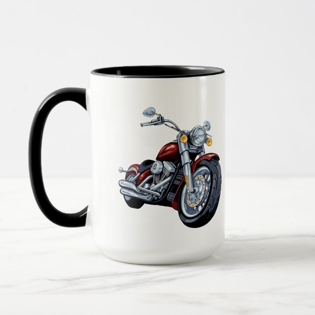 Mug Motorcycle Tasse (Links)