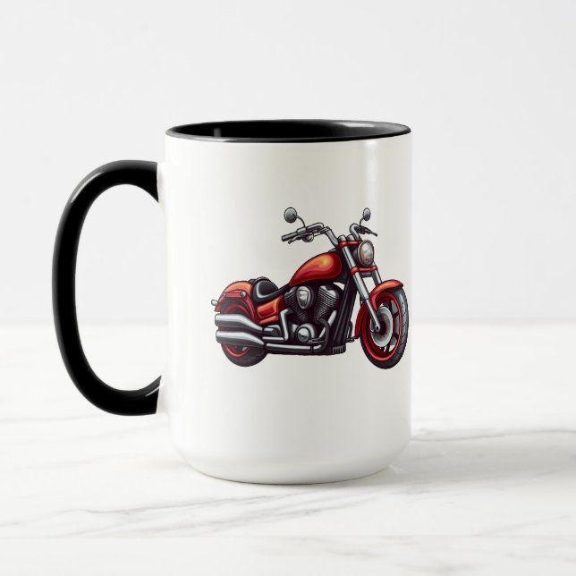 Mug Motorcycle Tasse (Links)