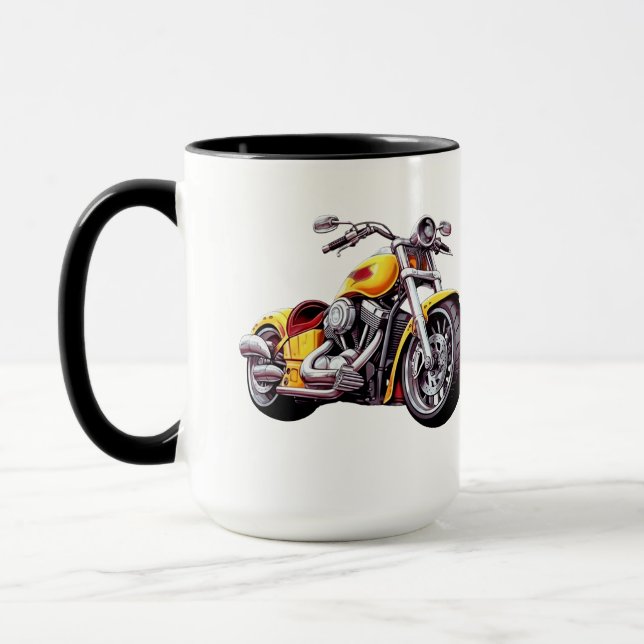Mug Motorcycle Tasse (Links)