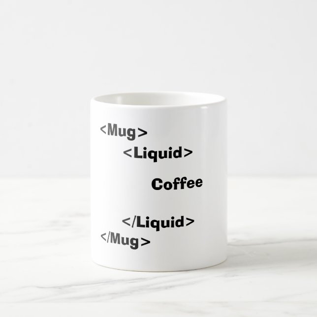 <Mug>, </Mug>, <Liquid>, Kaffee, </Liquid> Kaffeetasse (Mittel)