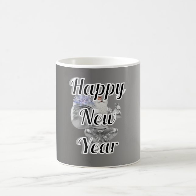 Mug New Year with Happy party  Kaffeetasse (Mittel)