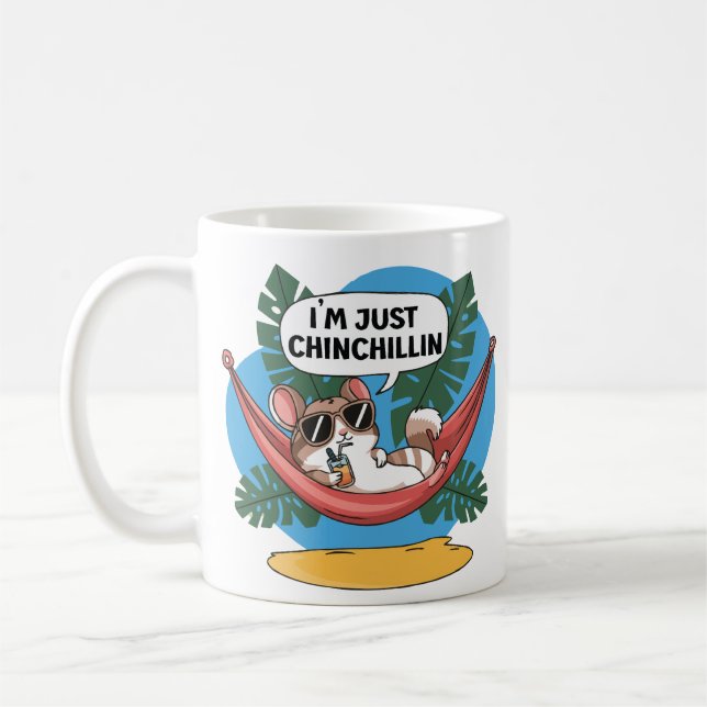 Mug personalisieren Chinchilin Kaffeetasse (Links)