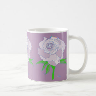 Mug - Rose in Shades of Color Kaffeetasse