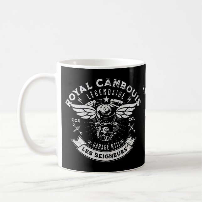 Mug Royal Cambouis - Legendäre Garage Kaffeetasse (Links)