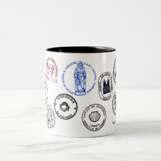 Mug Saint James Way Zweifarbige Tasse