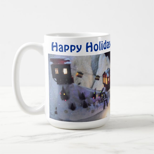 Mug-Skipiste Tasse (Links)