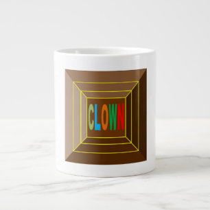 Mug Specialty Jumbo Blanche CLOWN CHOCOLATE Jumbo-Tasse