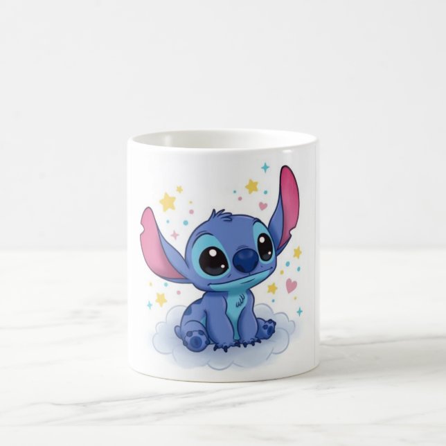 Mug - Stitch themed Kaffeetasse (Mittel)