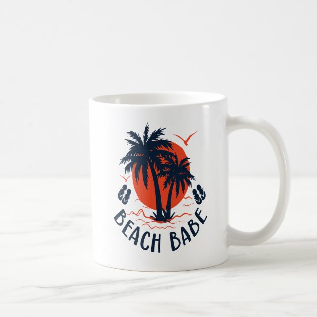 Mug Strand Kaffeetasse (Rechts)