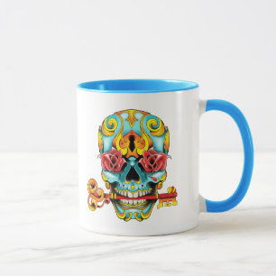 Mug tattoo Sugar skull Tasse