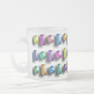 Mug - Three Dimensional Shapes Mattglastasse