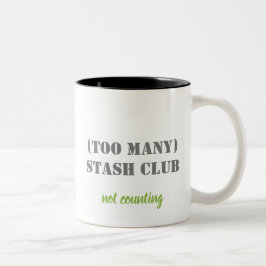 Mug - (Too Many) Stash Club Zweifarbige Tasse